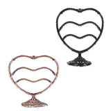 XRHYY Love Heart Shape Jewelry Stand Necklaces Organizer Display Holder