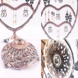 XRHYY Love Heart Shape Jewelry Stand Necklaces Organizer Display Holder