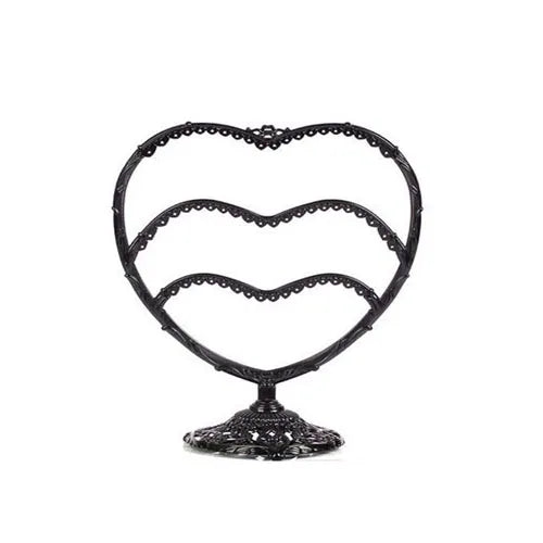 XRHYY Love Heart Shape Jewelry Stand Necklaces Organizer Display Holder