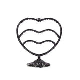 XRHYY Love Heart Shape Jewelry Stand Necklaces Organizer Display Holder
