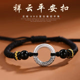 Hand-woven Rabbit Bunny Red Bracelet for Men and Women