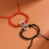 Hand-woven Rabbit Bunny Red Bracelet for Men and Women