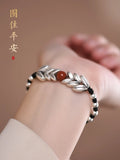 Hand-woven Ear of Wheat Beaded Bracelet Men Women Style Jewelry