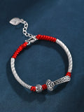 XS2023 Persimmon Ruyi Bracelet Hand-woven Lifeyear Red Bracelet