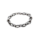 Rattan Grass Pattern Bracelet Men's Retro Ring Hoop