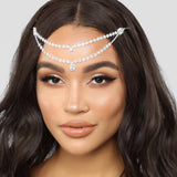 Double Layer Rhinestone Hair Clip Wedding Bridal Accessories