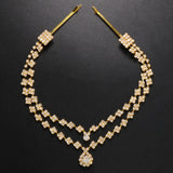 Double Layer Rhinestone Hair Clip Wedding Bridal Accessories