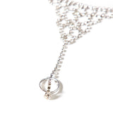 Crystal Ring Hand Chain Christmas Rhinestone Bracelet Jewelry