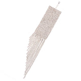 XSBODY Long Tassel Bracelet for Women Charm Rhinestone Gift Christmas Jewelry