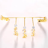 XSBODY Zircon Bangle Bracelet Charm Bling Bling Jewelry