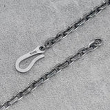 S925 Silver Men's Personality Domineer Retro Tide Men's Bracelet