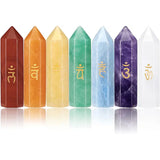 7 Chakra Crystal Stone Set for Meditation Balancing