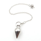 XSM Cone Round Brass Metal Pendulum for Healing Reiki Meditation Divination