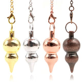 XSM Copper Gourd Dowsing Pendulum for Healing Balance Meditation