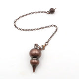 XSM Copper Gourd Dowsing Pendulum for Healing Balance Meditation