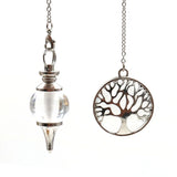 XSM Tree of Life Stone Pendulum Ball Pendant Wicca