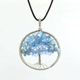 XSM Gravel Chips Flower Pattern Pendants Natural Stones