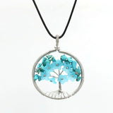 XSM Gravel Chips Flower Pattern Pendants Natural Stones