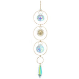 XSM Hanging Crystal Sun Decoration Prism Glass Crystal Ball Suncatcher