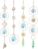 XSM Hanging Crystal Sun Decoration Prism Glass Crystal Ball Suncatcher