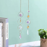 XSM Hanging Crystal Sun Decoration Prism Glass Crystal Ball Suncatcher
