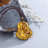 XSM Tiger Eye Stone Protection Pendant Healing Amulet Talisman Necklace