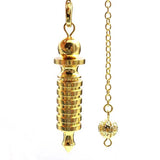 XSM Reiki Metal Screw Shape Pendant Pendulum for Dowsing Divination