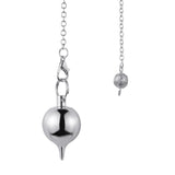 Brass Ball Metal Cone Whirligig Shape Dowsing Pendulum