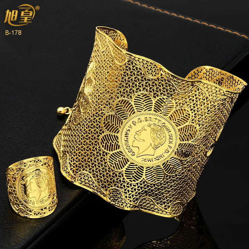 African Adjustable Chain Bangle Wedding Bracelet
