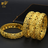African Plated Bangles Bracelet Indian Middle East Jewelry