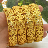 African Plated Bangles Bracelet Indian Middle East Jewelry