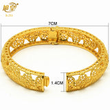 African Plated Bangles Bracelet Indian Middle East Jewelry