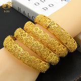 African Plated Bangles Bracelet Indian Middle East Jewelry