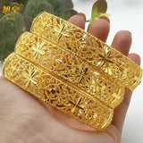 Dubai 24K Plated Bangles Jewelry for Women