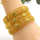 Dubai 24K Plated Bangles Jewelry for Women