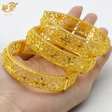 Dubai 24K Plated Bangles Jewelry for Women