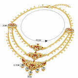 Dubai Multi-layer Necklace Wedding Jewelry Gift