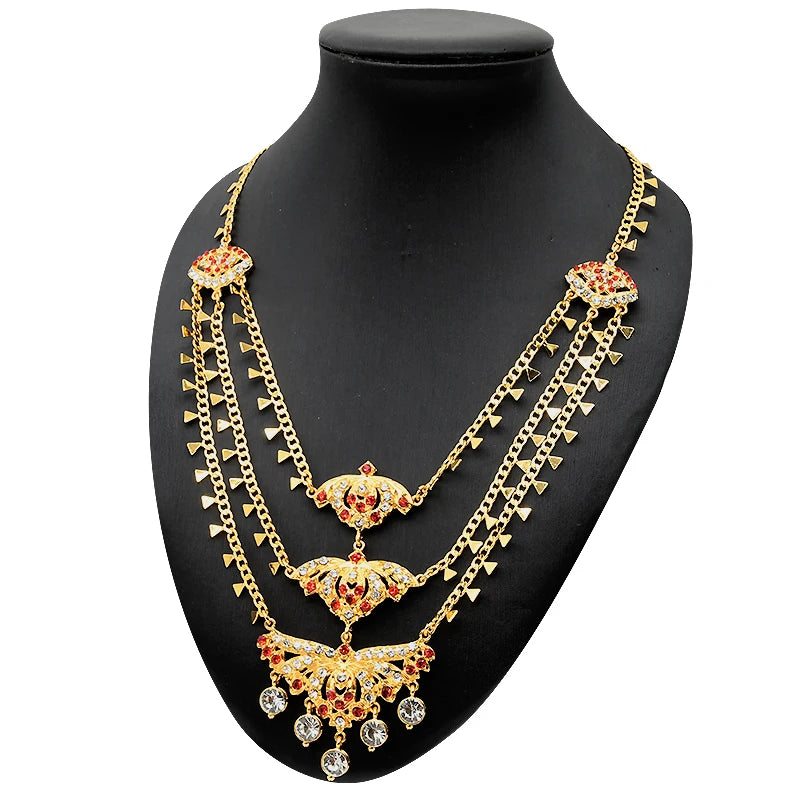 Dubai Multi-layer Necklace Wedding Jewelry Gift