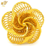 Ethiopia Plated Rings Dubai Arabic Wedding Finger Rings