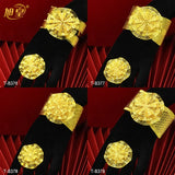 Indian Bangles With Ring Dubai Wedding Banquet Bracelet Plated Jewelry