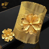 Indian Bangles Ring Dubai Bride Wedding Party Bracelet Jewelry