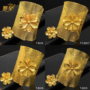 Indian Bangles Ring Dubai Bride Wedding Party Bracelet Jewelry