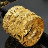 Plated Jewelry Bangles Bracelet Indian Hawaiian Banquet Party Charm Bangle