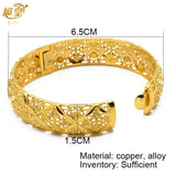 Plated Jewelry Bangles Bracelet Indian Hawaiian Banquet Party Charm Bangle