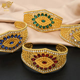 Vintage Royal Africa Cuff Bangles for Women