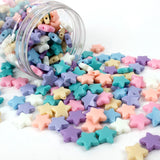 XUNZHE 500Pcs Candy Five-pointed Star Beads DIY Crafts