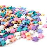 XUNZHE 500Pcs Candy Five-pointed Star Beads DIY Crafts