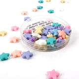 XUNZHE 500Pcs Candy Five-pointed Star Beads DIY Crafts