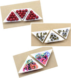 10pcs Triangle Bead Sorting Trays + 1pc Scoop Jewelry Making Tool
