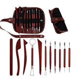 12pcs Double Sided High Clay Tools for Pottery Carving